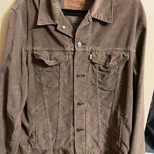 RARE! Levi's Brown Cordeuroy jacket